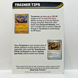 Pokemon TCG Me: Perfect Order Trainer Tip Card Starmie - Image 2