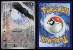 Snom 168/162 Illustration Rare Temporal Forces Pokemon NM - Image 3