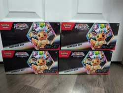 4x Pokemon TCG Prismatic Evolutions Surprise Box Promo Booster Eevee - Image 1