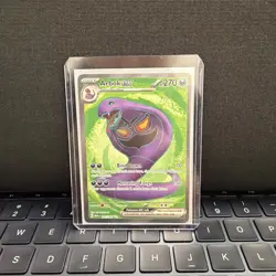 Pokemon Arbok ex Full Art Holo Ultra Rare 185/165 Sv: Scarlet & Violet 151 - Image 1