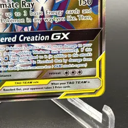 Pokemon TCG Arceus & Dialga & Palkia GX 220/236 Sm-Cosmic Eclipse Full Art Holo - Image 4