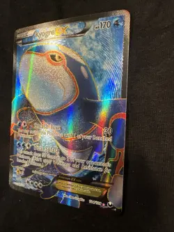 Pokemon TCG Dark Explorers Full Art Holo Ultra Rare Kyogre EX 104/108 - Image 3