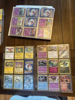 Massive Pokemon Binder Sleeve Lot Holo Foil Red GX mid Era Bangers - Image 4