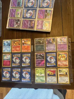 Massive Pokemon Binder Sleeve Lot Holo Foil Red GX mid Era Bangers - Image 5