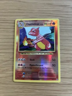 Pokemon TCG Charmeleon 10/108 Reverse Holo XY Evolutions 2016 Card LP - Image 1