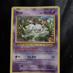 Pokemon 2016 Evolutions Mew Holo Rare 53/108 - NEAR MINT! - Image 1