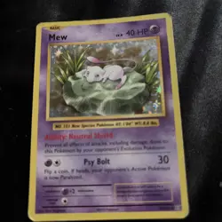 Pokemon 2016 Evolutions Mew Holo Rare 53/108 - NEAR MINT! - Image 3