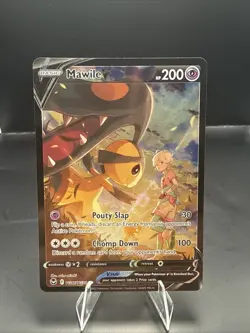 Pokemon Mawile V TG17/TG30 Holo Rare V Silver Tempest Trainer Gallery - Image 1