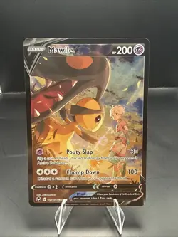 Pokemon Mawile V TG17/TG30 Holo Rare V Silver Tempest Trainer Gallery - Image 2
