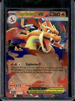 2026 Pokemon Ascended Heroes Mega Charizard Y ex Double Rare #022/217 - Image 1