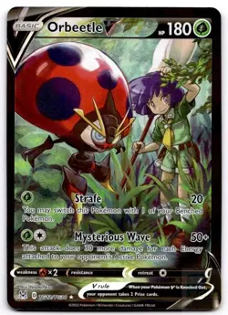 Orbeetle V TG12/TG30 Holo V Rare Lost Origin Trainer Gallery Pokemon Holo NM - Image 1