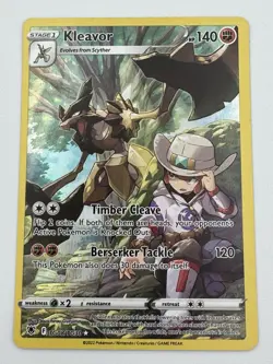 Kleavor TG08/TG30 Ultra Rare Astral Radiance Pokemon Card - Image 2