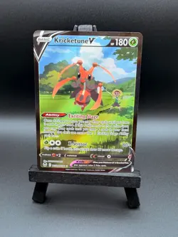 Kricketune V TG12/TG30 NM Pokemon Sword Shield - Silver Tempest Trainer Gallery - Image 1