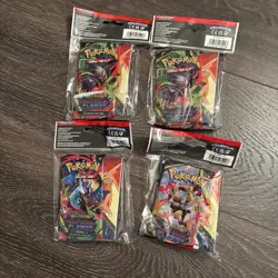 Pokemon TCG Mini Portfolio Q1 2026 Factory Sealed - Phantasmal Flames - Lot Of 4 - Image 1