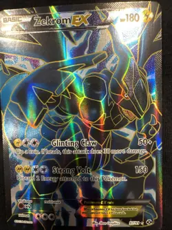 Pokemon Zekrom EX Full Art Ultra Rare Holo Card BW Next Destinities 97/99 - Image 1