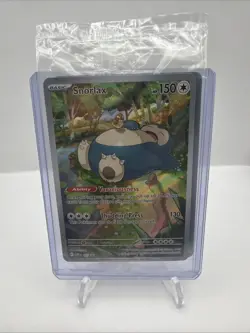 Pokemon TCG Snorlax SVP 051 Black Star Promo Holo Rare Sealed Pack NM - Image 1