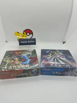 Ancient Roar and Future Flash Booster Box Set of 2 Pokemon Card Japanese Sealed - Image 4