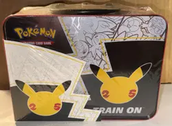 POKEMON TCG CELEBRATIONS 25TH ANNIVERSARY COLLECTOR'S TREASURE CHEST LUNCH BOX - Image 4