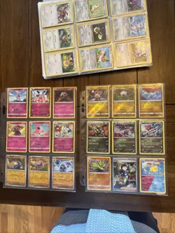 Massive Pokemon Binder Sleeve Lot mid Era Bangers TCG Card Collection Holo Foils - Image 2