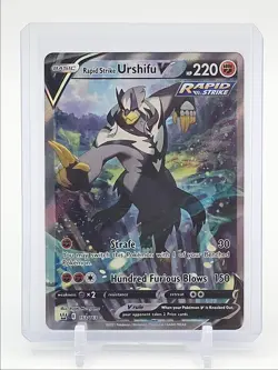 RAPID STRIKE URSHIFU V 2021 POKEMON SWSH BATTLE STYLES ULTRA RARE 153/163 Q1048 - Image 1