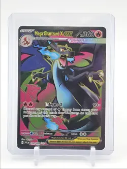 MEGA CHARIZARD X EX 2025 POKEMON PHANTASMAL FLAMES ULTRA RARE 109/094 Q3628 - Image 1