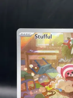 Pokemon TCG Stufful Illustration Rare - 154/132 - ME01: Mega Evolution Near Mint - Image 2