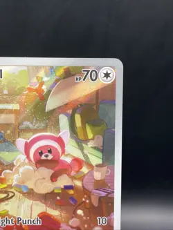 Pokemon TCG Stufful Illustration Rare - 154/132 - ME01: Mega Evolution Near Mint - Image 3