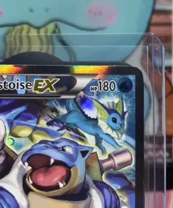 Blastoise EX XY122 Black Star Promo Full Art Holo Rare 2016 Pokemon Card - Image 2