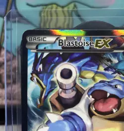 Blastoise EX XY122 Black Star Promo Full Art Holo Rare 2016 Pokemon Card - Image 3