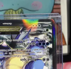 Blastoise EX XY122 Black Star Promo Full Art Holo Rare 2016 Pokemon Card - Image 4