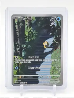 PSYDUCK 2023 POKEMON S&V 151 ILLUSTRATION RARE 175/165 Q3628 - Image 1