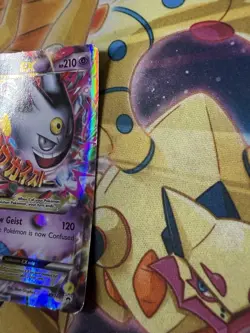 Pokemon TCG M Gengar EX Promo Holo XY166 XY Mega 210 HP Card - Image 3