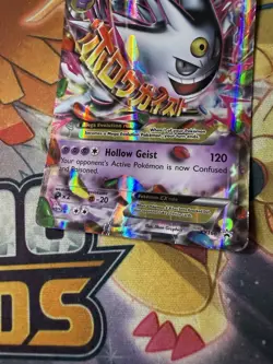 Pokemon TCG M Gengar EX Promo Holo XY166 XY Mega 210 HP Card - Image 4