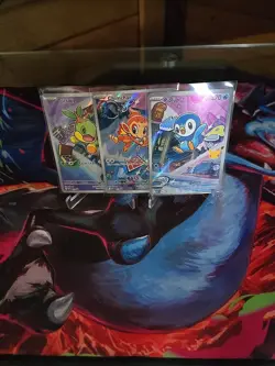 Pokemon TCG First Partner Illustration Collection Series 1 Gen 4 Sinnoh Starters - Image 1