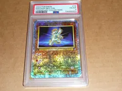 2002 Pokemon MACHOP REVERSE FOIL LEGENDARY COLLECTION #79 PSA 4 - Image 1