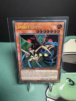Insect Queen - SBC1-END01 - Secret Rare 1st Edition - NM YuGiOh - Image 1