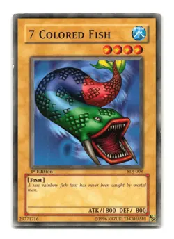 7 Colored Fish - SDJ-008 1st Edition - YuGiOh-MP - Image 1