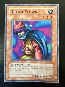 Yu-Gi-Oh! TCG Dream Clown SDP-017 1st First Edition Common - Image 1