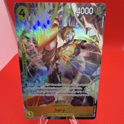 One Piece Card Sanji Holo Full Alternate Art EN Lot EB04-052 OP15-047 ST29-004 - Image 4