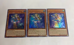 Yugioh - Marincess Sea Horse RIRA-EN003 1st Edition ULTRA NM X3 - PLAYSET - Image 1