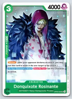 One Piece - OP09-032 - Donquixote Rosinante (032) - UC - US Seller - Image 1