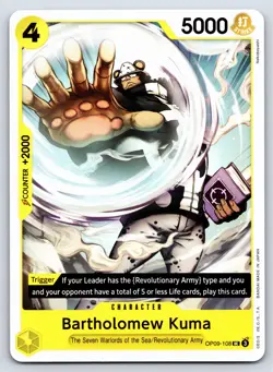 One Piece - OP09-108 - Bartholomew Kuma - UC - US Seller - Image 1