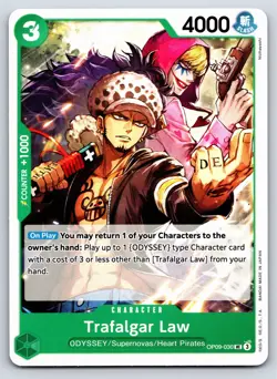 One Piece - OP09-030 - Trafalgar Law - UC - US Seller - Image 1