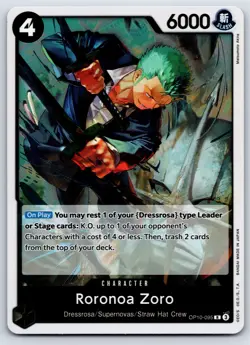 One Piece - OP10-095 - Roronoa Zoro (095) - R - US Seller - Image 1