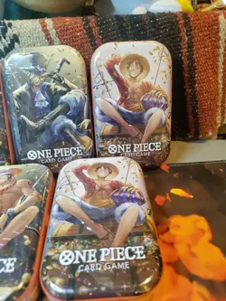 One Piece Tin Set Vol. 2 (X5) + 2 Azure Of The Seven Seas Sleeved Packs - Image 3