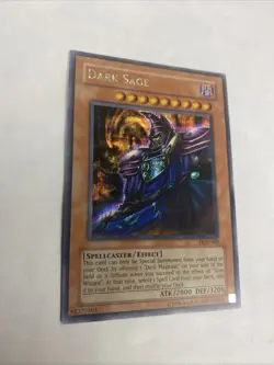 Yugioh - Dark Sage DOD-002 Prismatic SECRET LP/ NM X1 + FREE Materials - Image 2