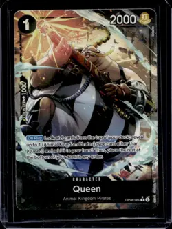 2024 One Piece Two Legends Queen Rare #OP08-080 - Image 1