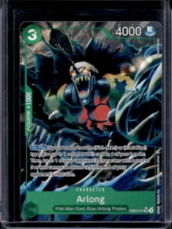 2025 One Piece Anime 25th Collection Arlong Alternate Art Secret Rare #EB02-011 - Image 1