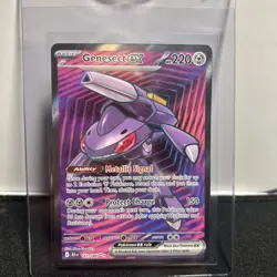 Pokemon TCG Black Bolt Genesect EX Full Art Ultra Rare Card #161/086 - Image 1