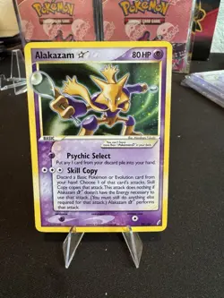 Alakazam Gold Star 99/100 Crystal Guardians 2006 Pokemon TCG Holo Rare Card - Image 1